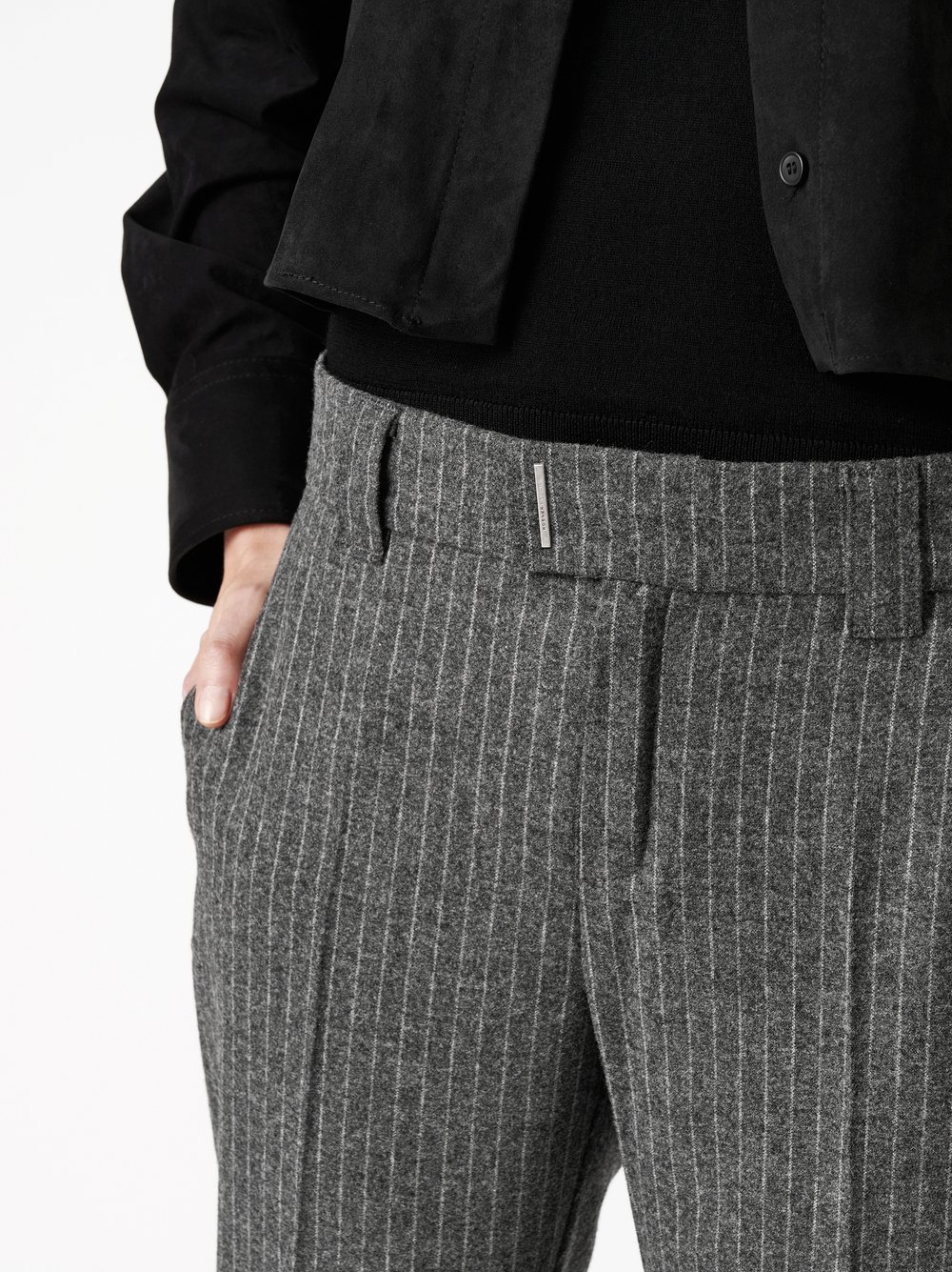 Hose May_458 grey Detailansicht Hose May_458 grey Detailansicht