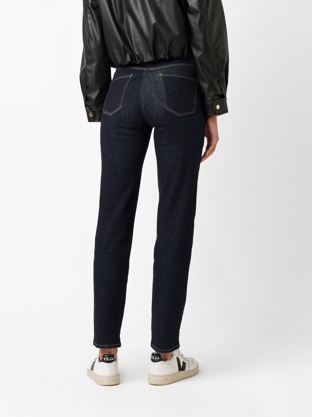 Jeans Audrey1 navy Rueckansicht