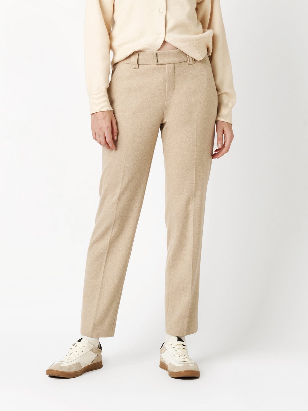 Trousers May_458 sand front view