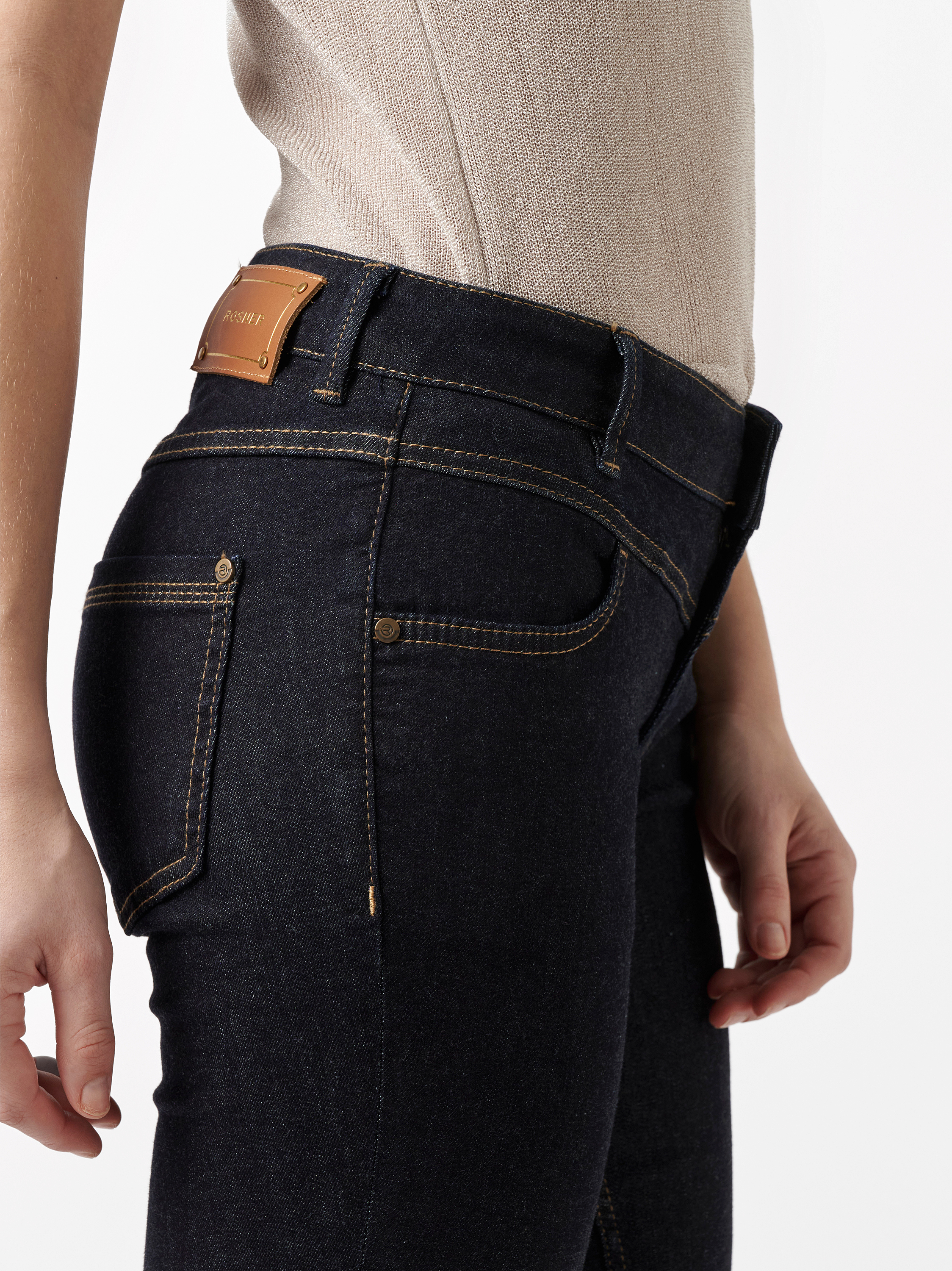 Jeans Antonia_045 dark blue Detailansicht Jeans Antonia_045 dark blue Detailansicht