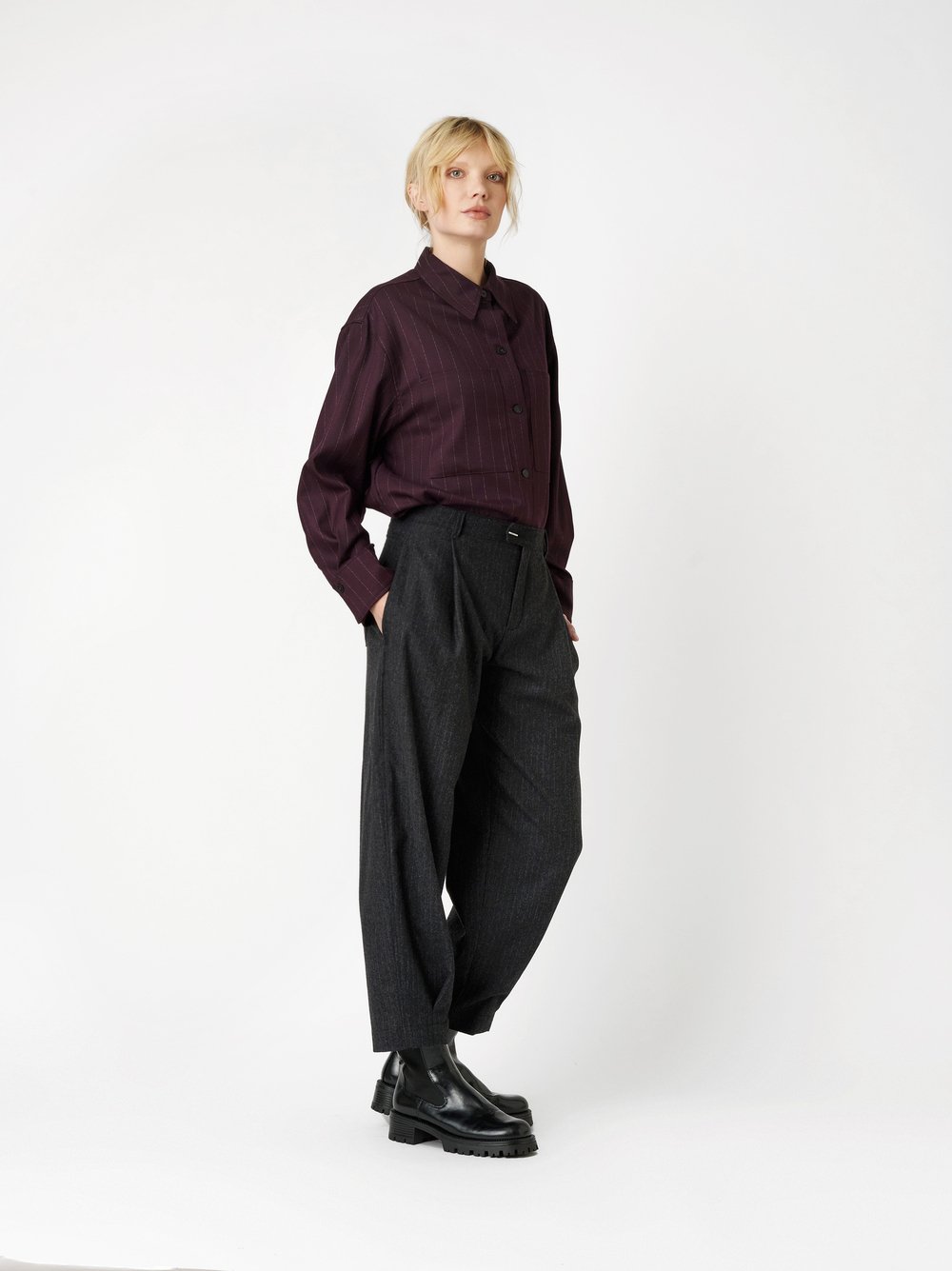 Trousers Mara_392 anthra outfit view