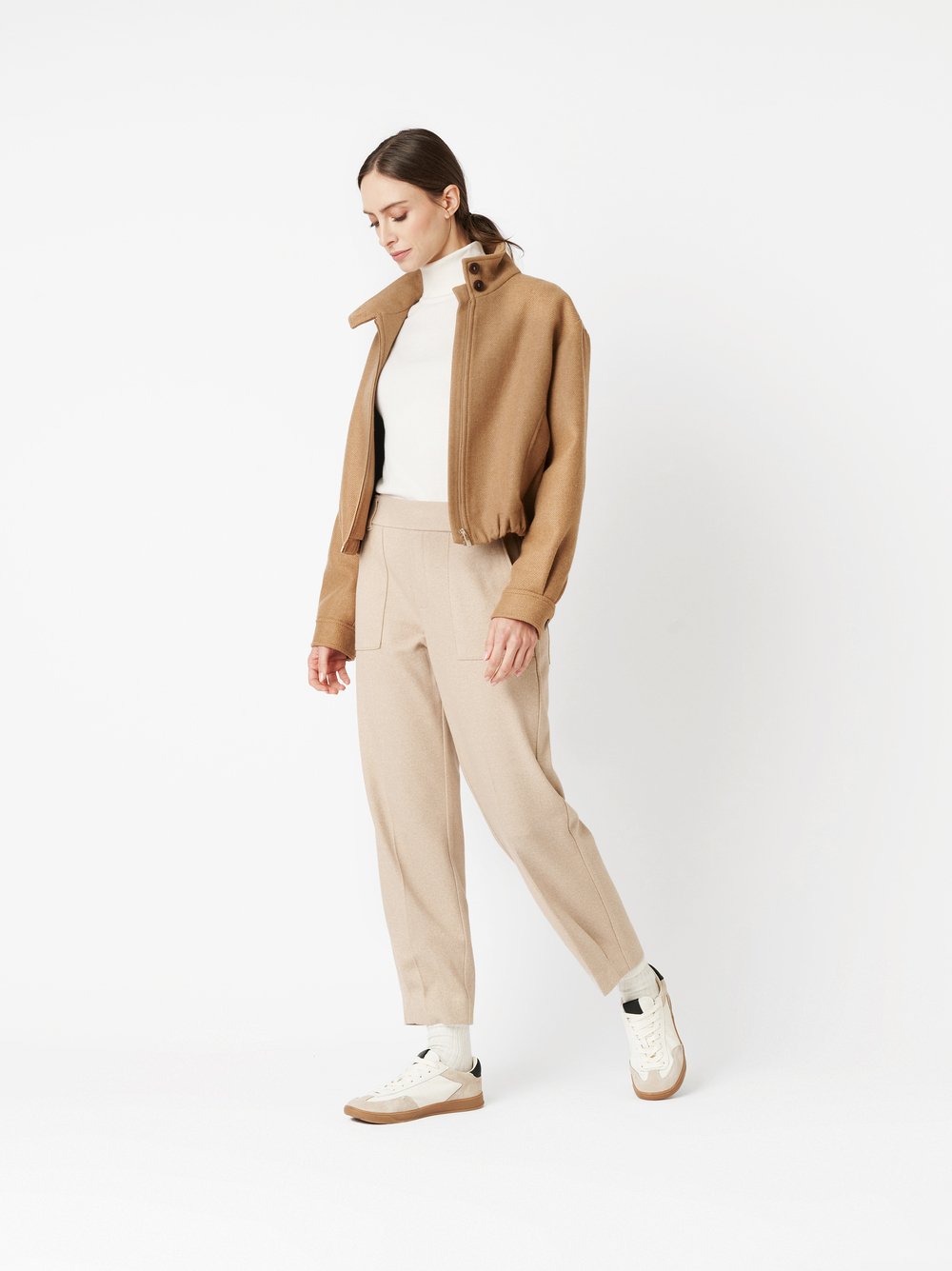 Hose Mara_406 sand Outfitansicht