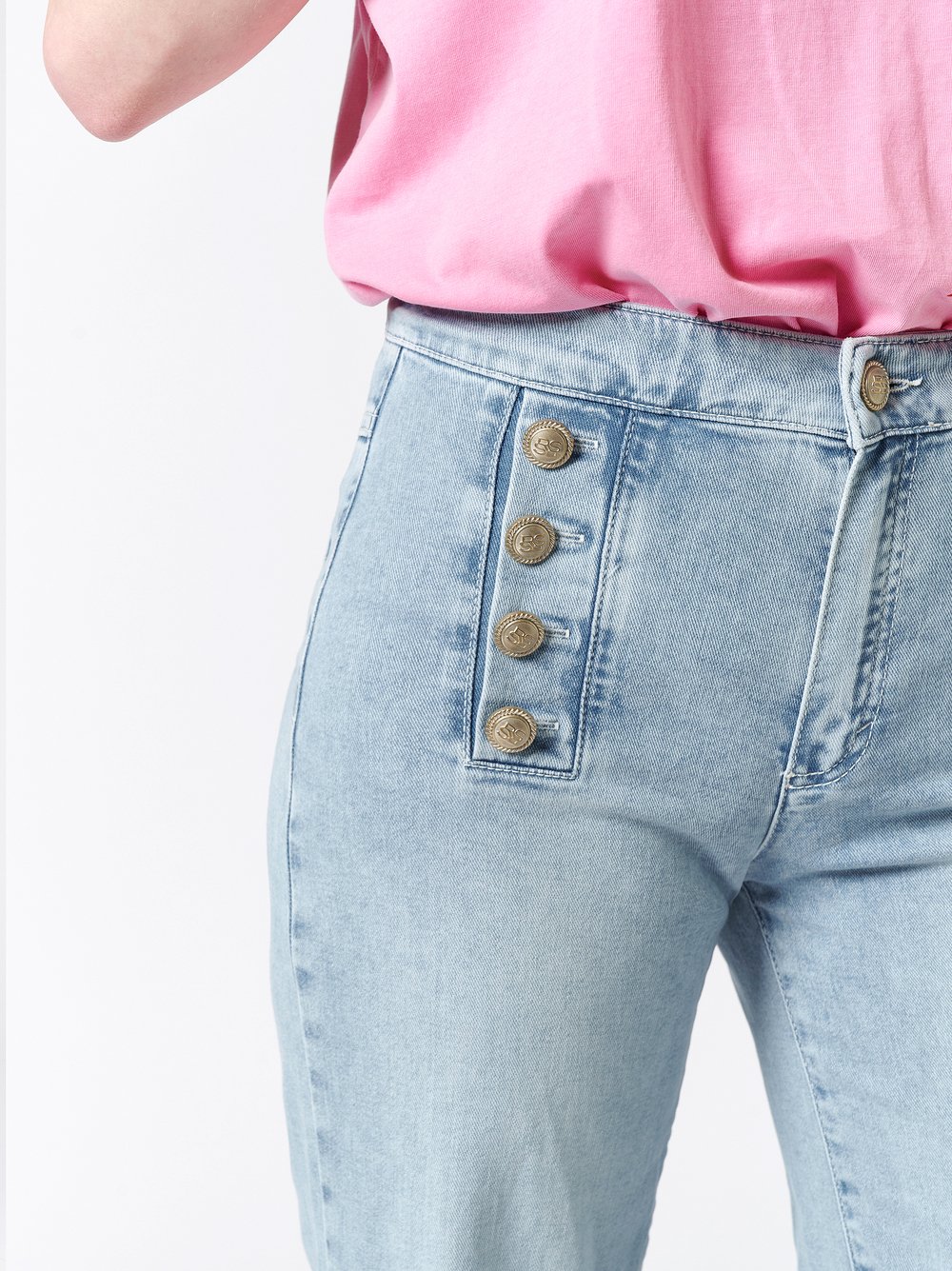Jeans Audrey1_088 light blue detail view Jeans Audrey1_088 light blue detail view