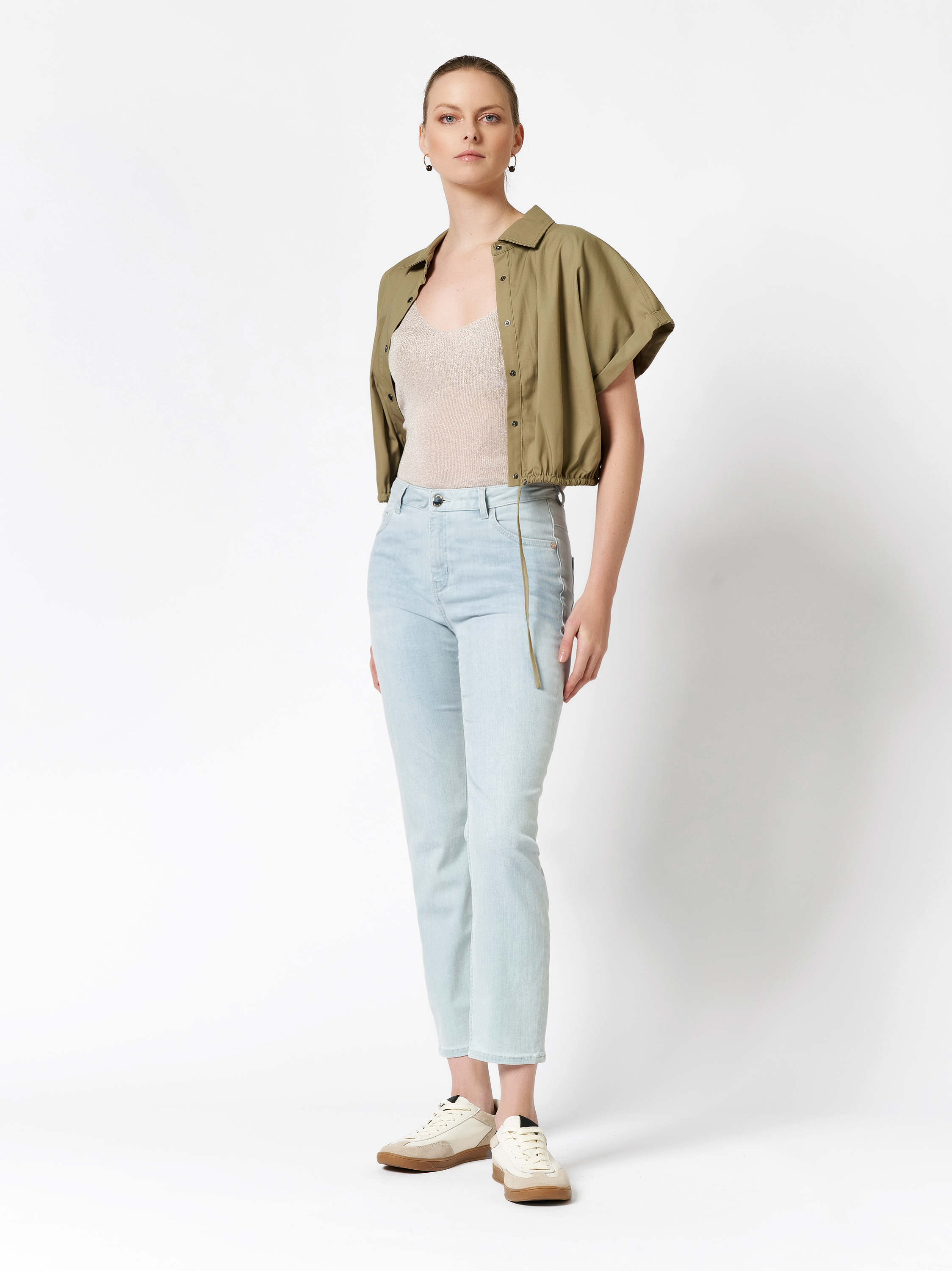7/8-Jeans | Style »Antonia_049« bleached blue