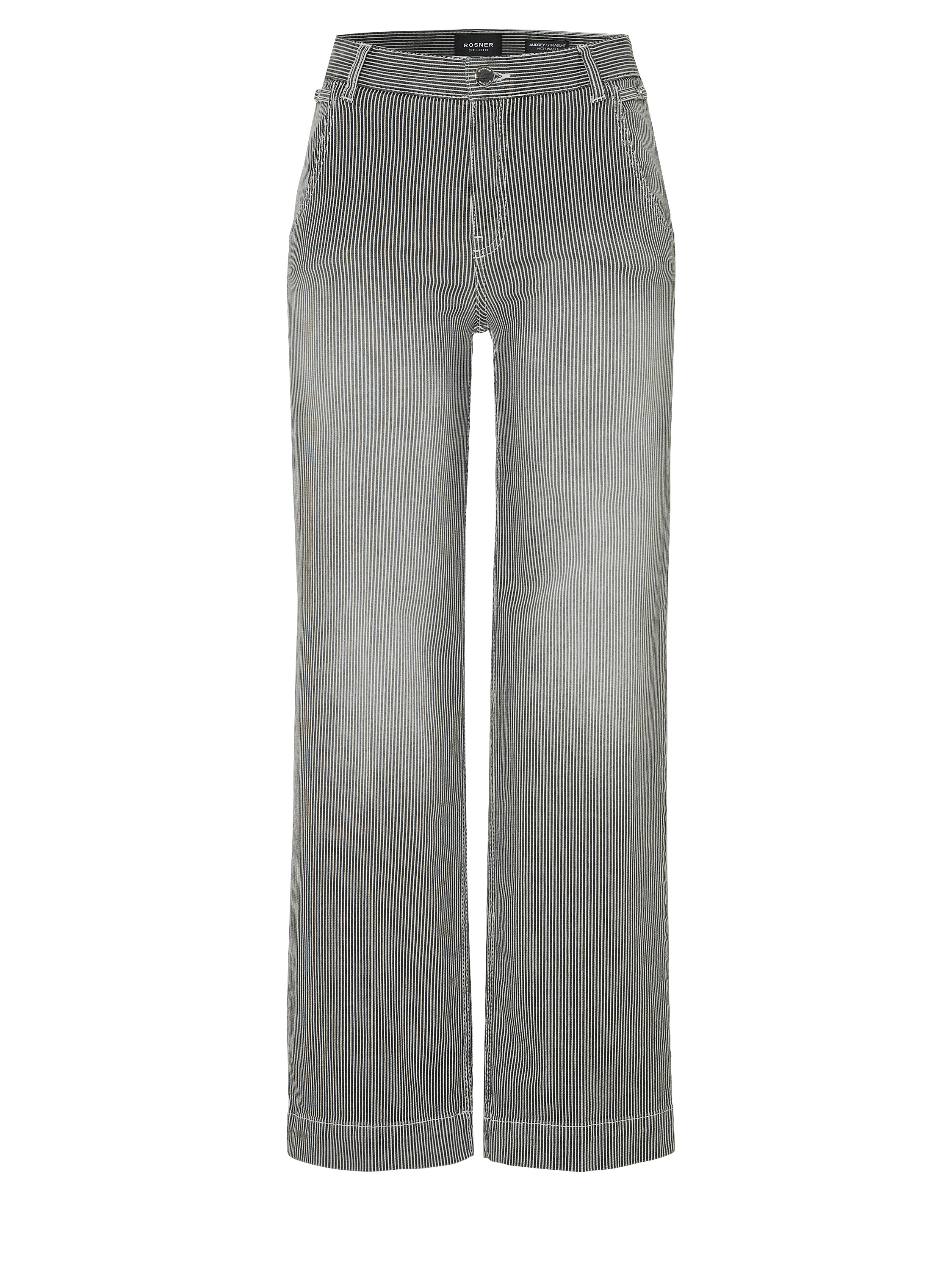 Jeans Audrey1_085 black/white Freisteller Jeans Audrey1_085 black/white Freisteller