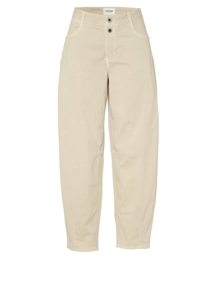 Womens jeans Mara Barrel in light sand, barrel-fit trousers, product view