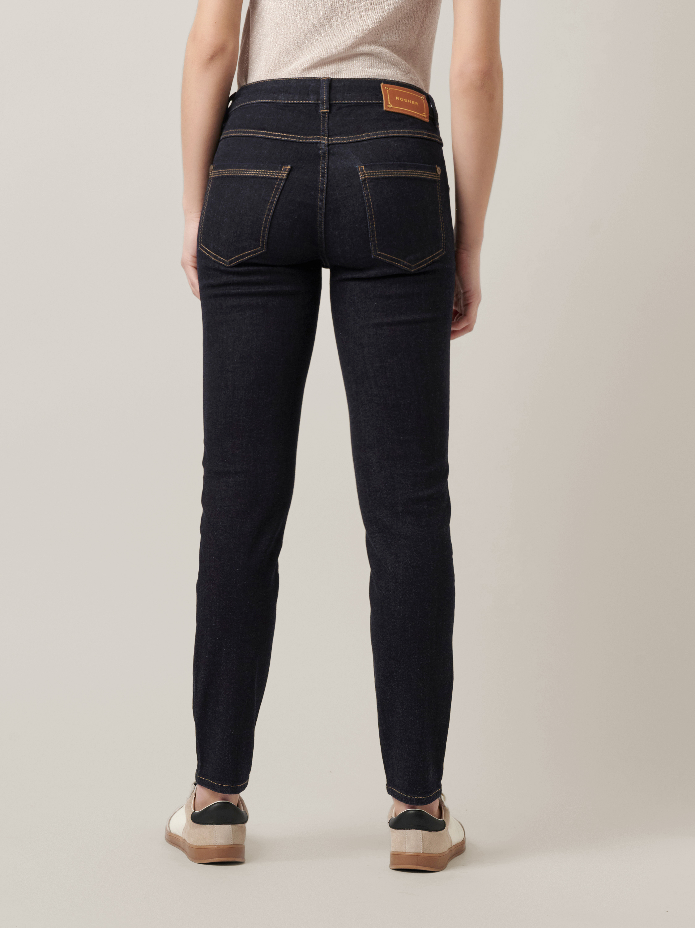 Jeans Antonia_045 dark blue rear view