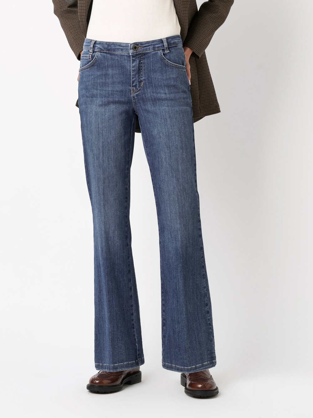 Jeans Antonia_341 mid blue Vorderansicht Jeans Antonia_341 mid blue Vorderansicht