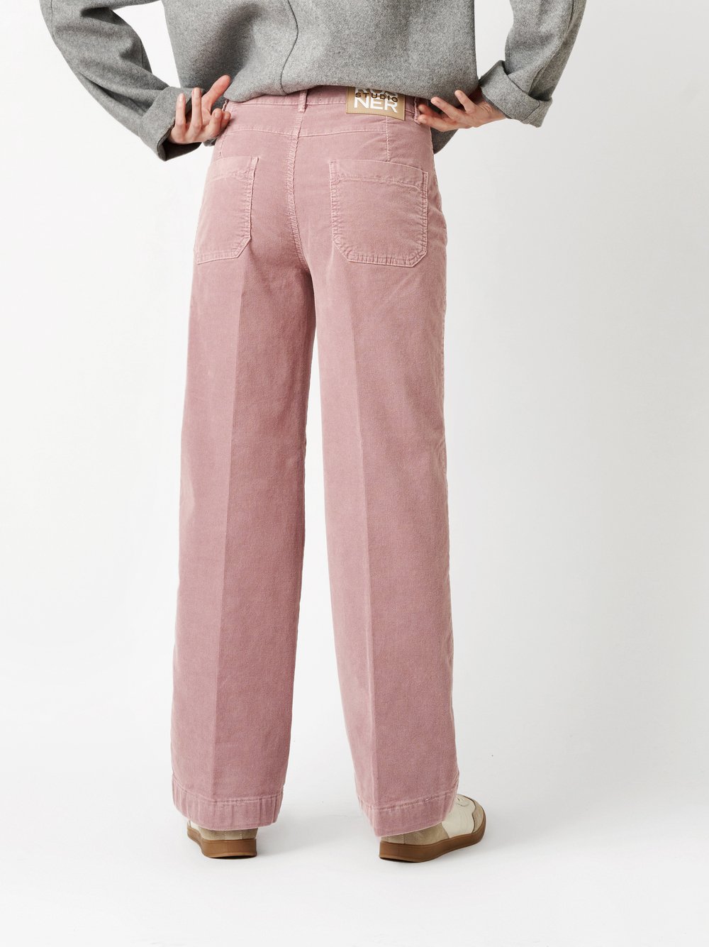 Trousers Audrey1_085 rose rear view