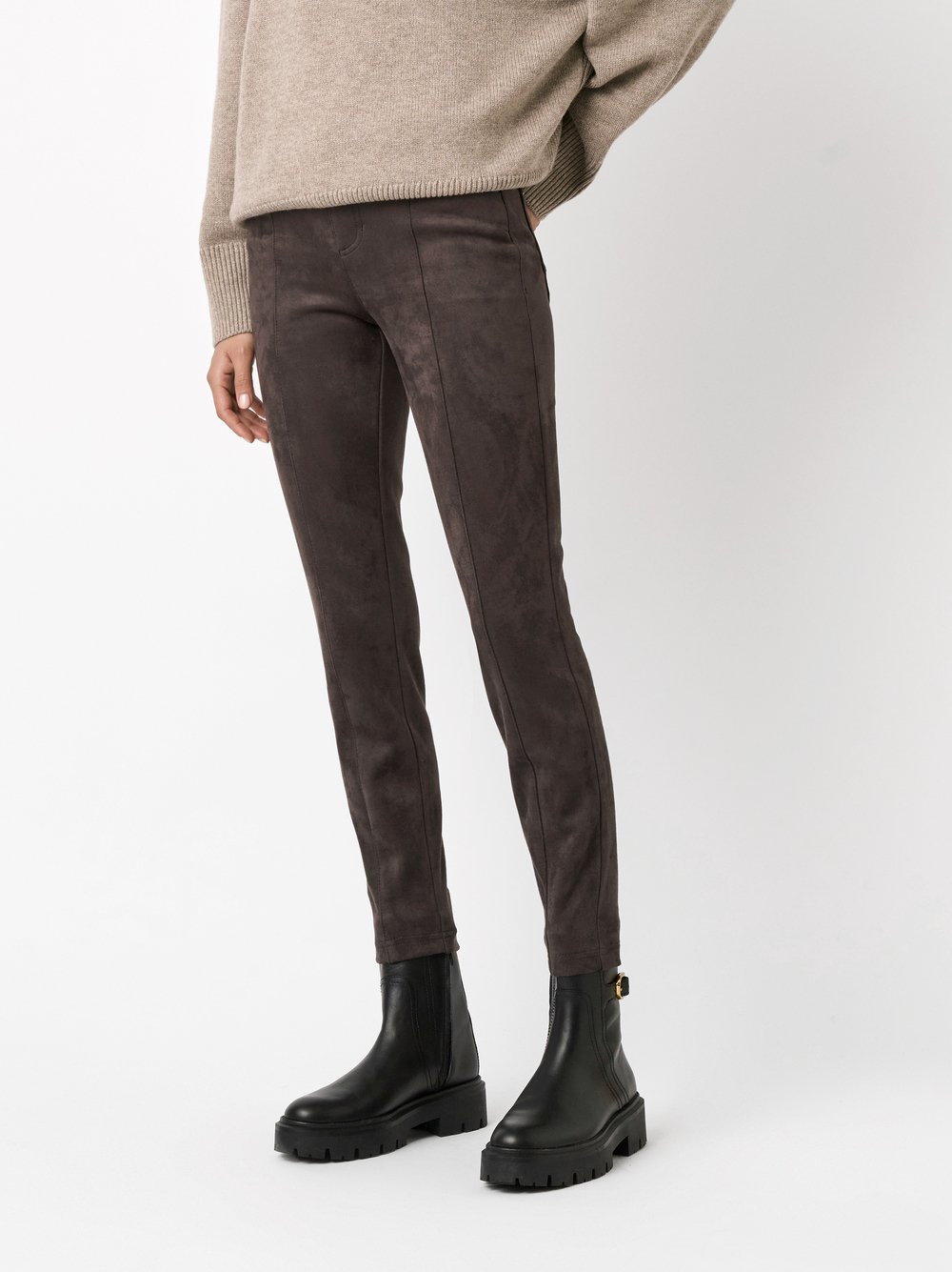 Trousers Antonia_408 brown front view