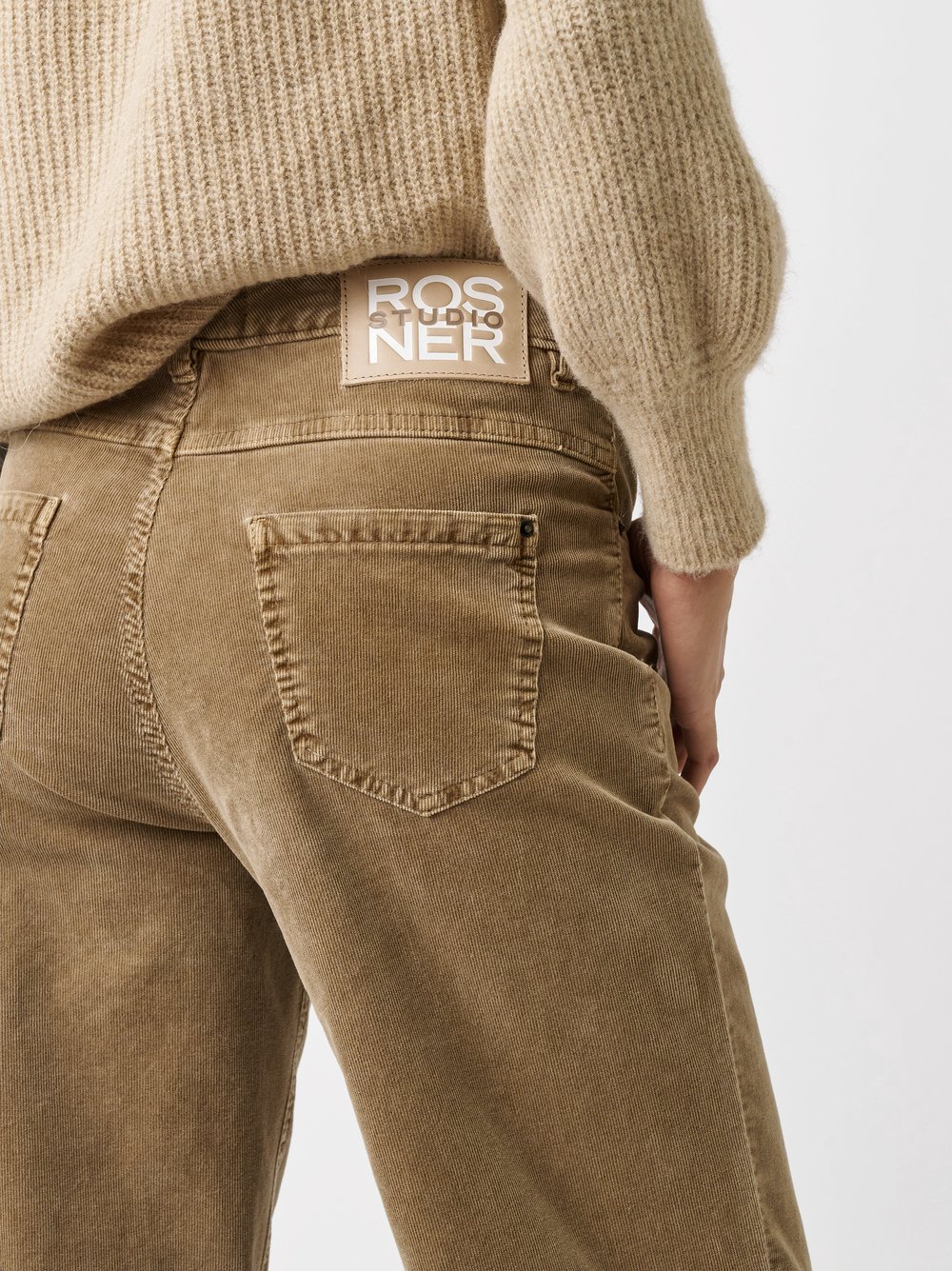Hose Antonia_398 camel Detailansicht