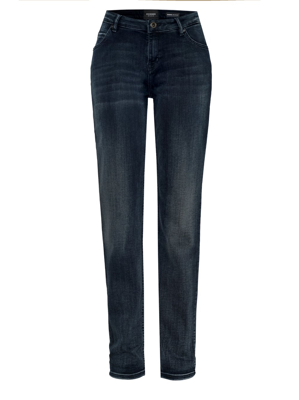 Jeans Masha_155 dark blue hollow