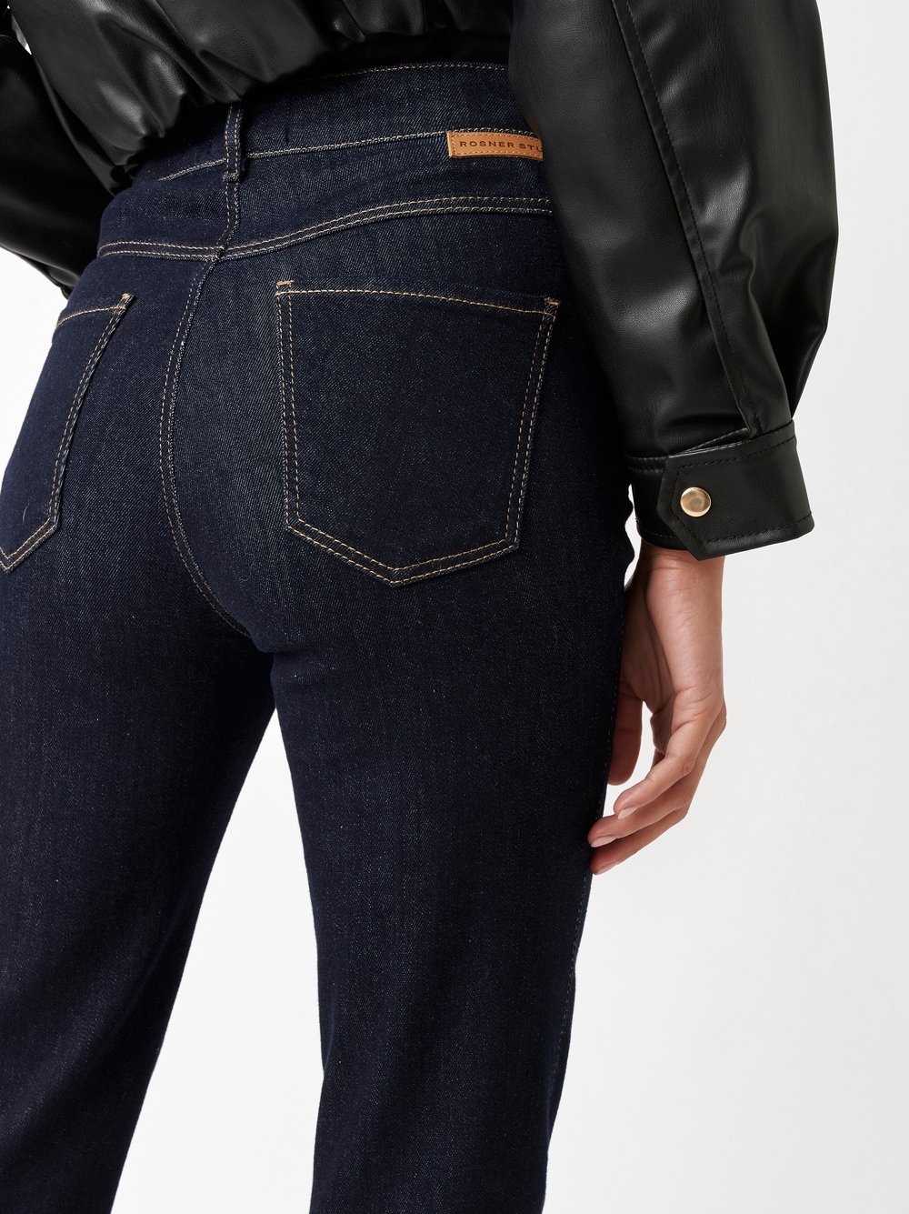 Jeans Audrey1 navy Detailansicht