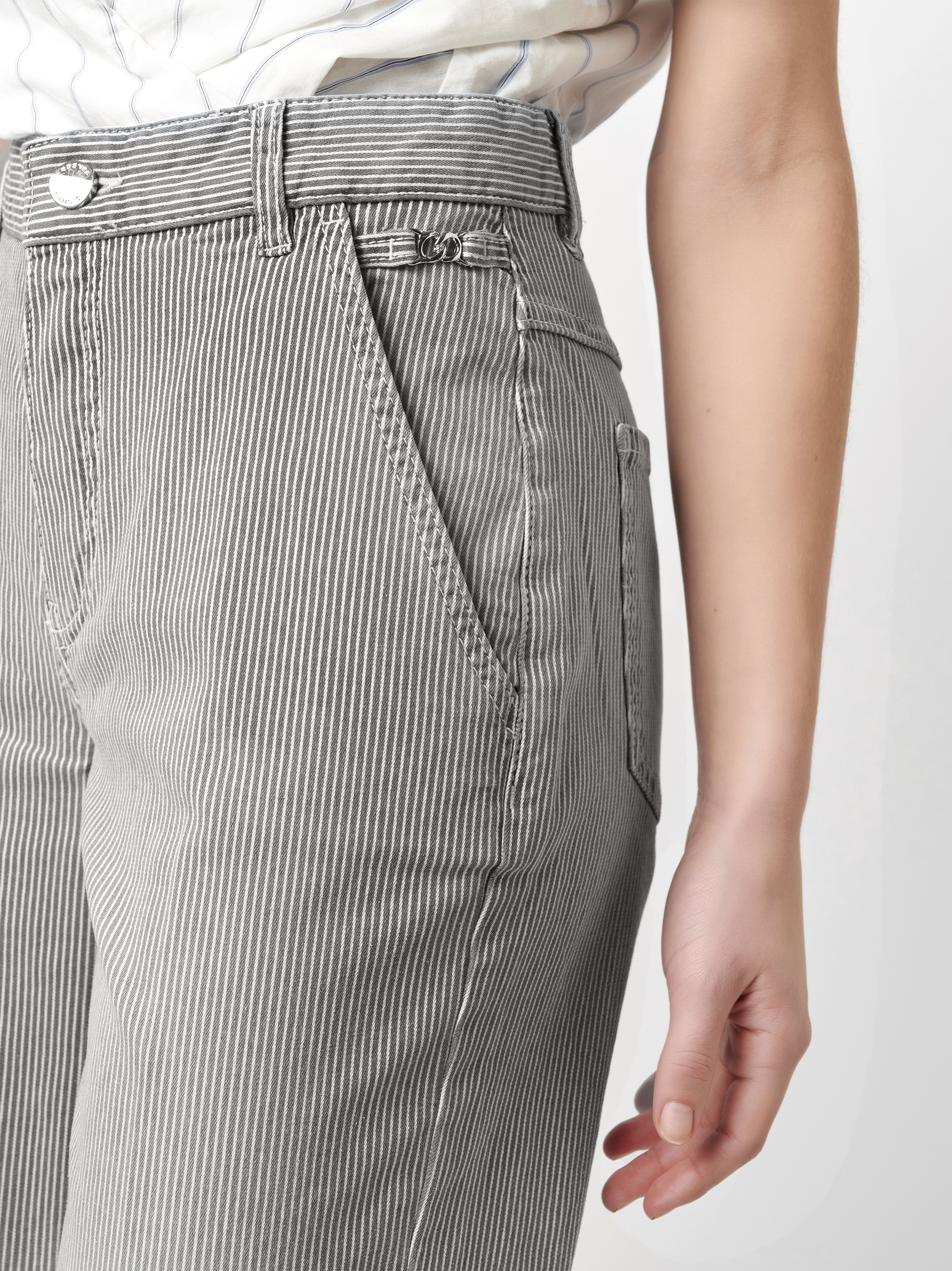 Jeans Audrey1_085 black/white Detailansicht Jeans Audrey1_085 black/white Detailansicht