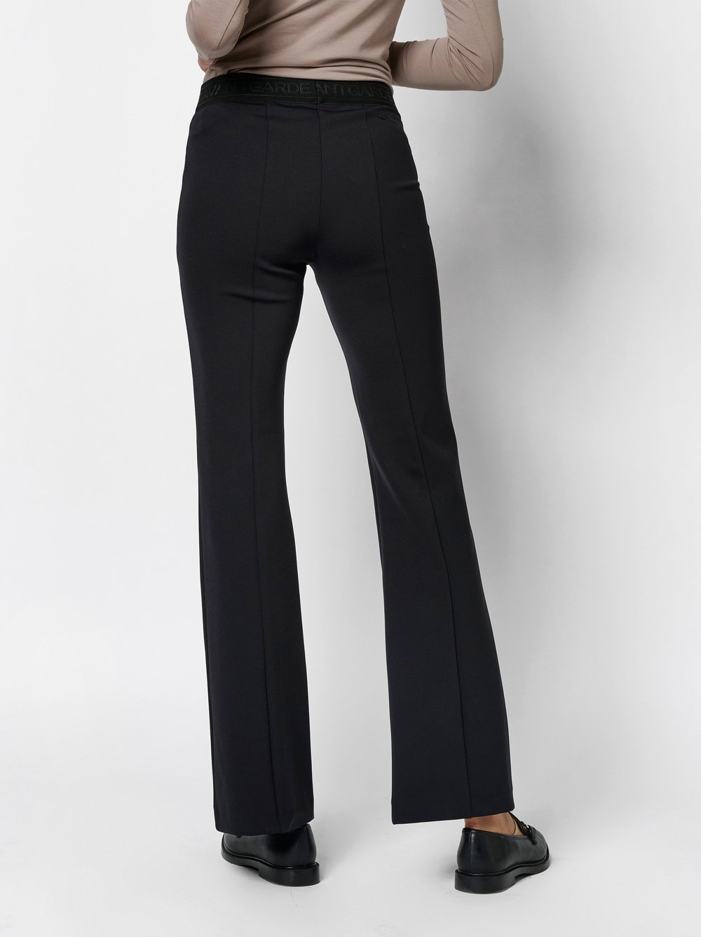Trousers Alisa_309 black rear view Trousers Alisa_309 black rear view