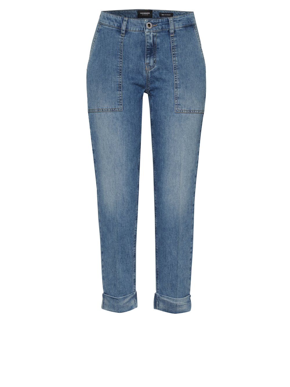 Jeans May_296 mid blue hollow Jeans May_296 mid blue hollow