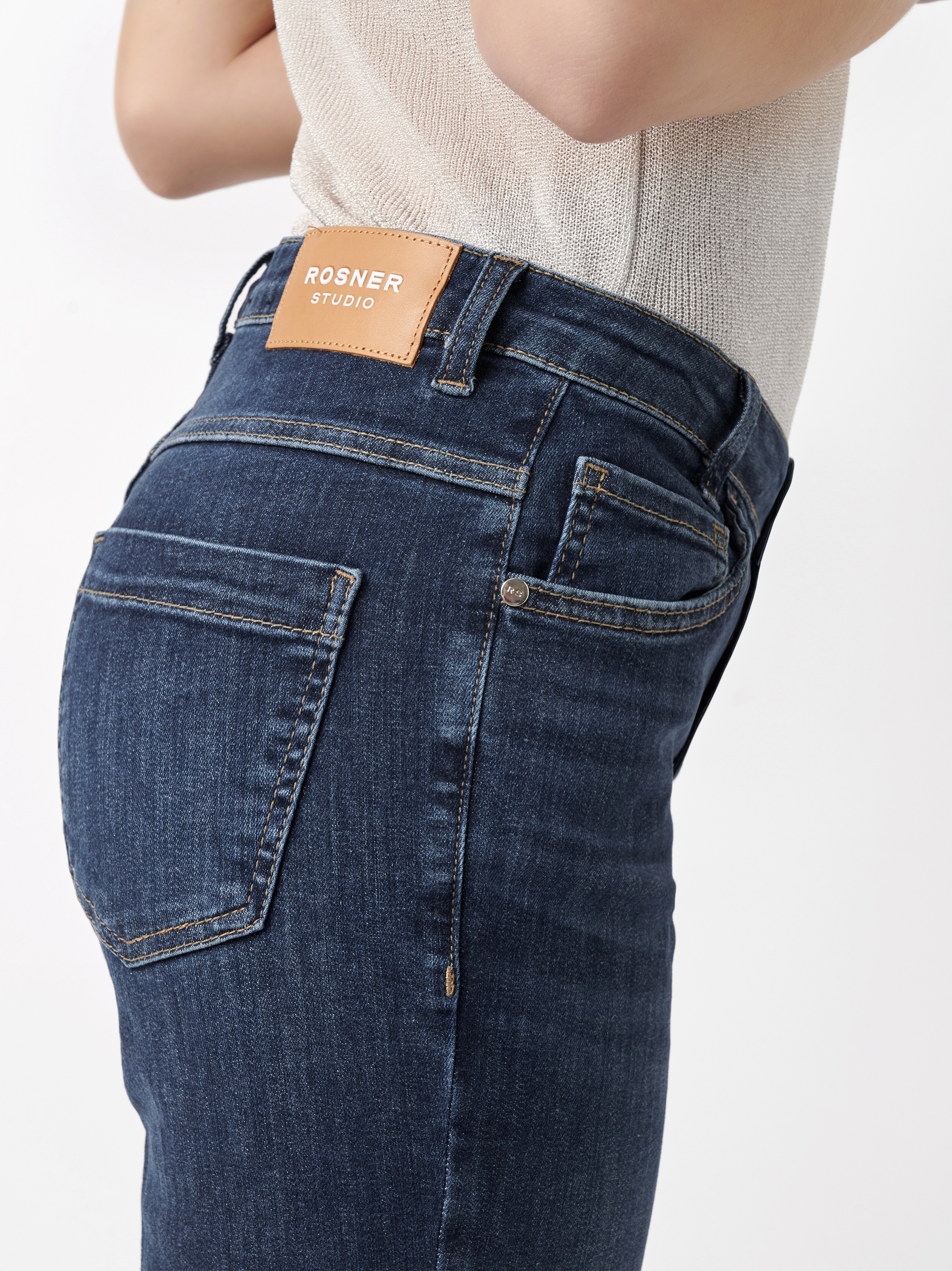 Jeans Antonia_341 dark blue detail view Jeans Antonia_341 dark blue detail view