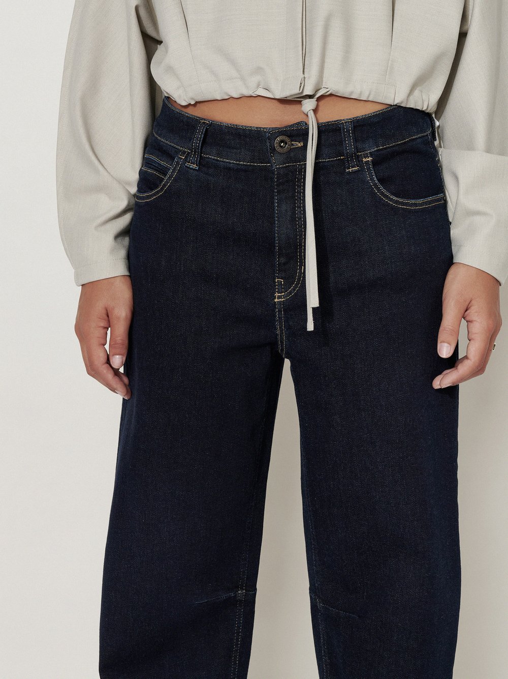O-Shape Jeans | Style »Mara Tapered« Navy