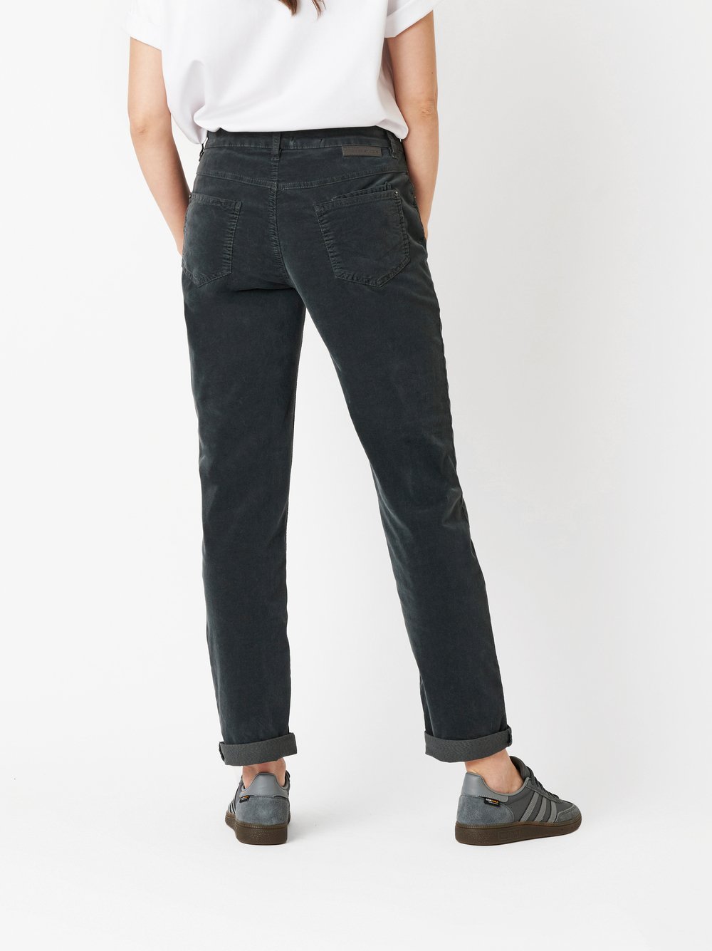 Hose Masha_154 dark grey Rueckansicht Hose Masha_154 dark grey Rueckansicht