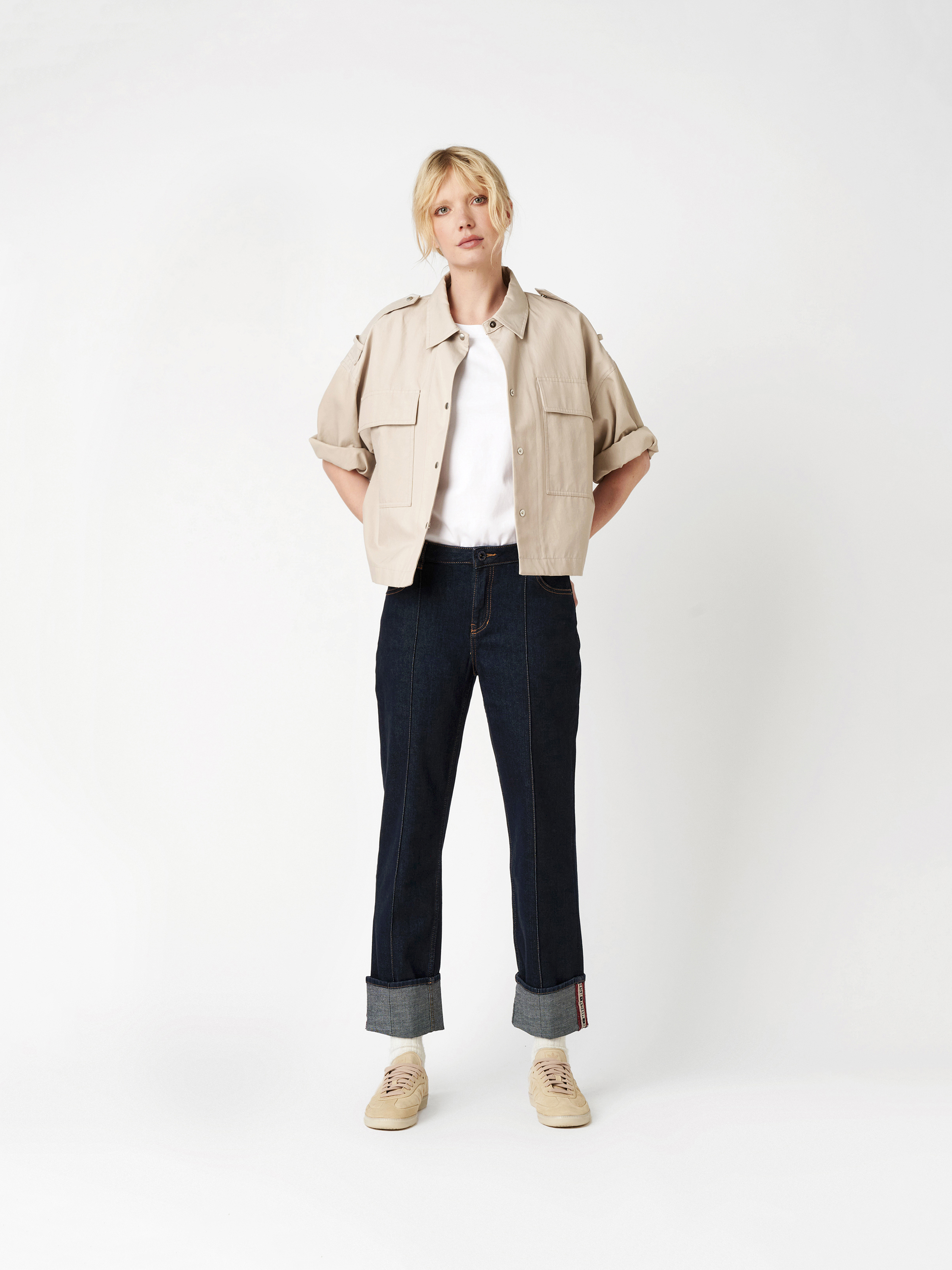 Jeans Masha_152 dark blue Outfitansicht Jeans Masha_152 dark blue Outfitansicht