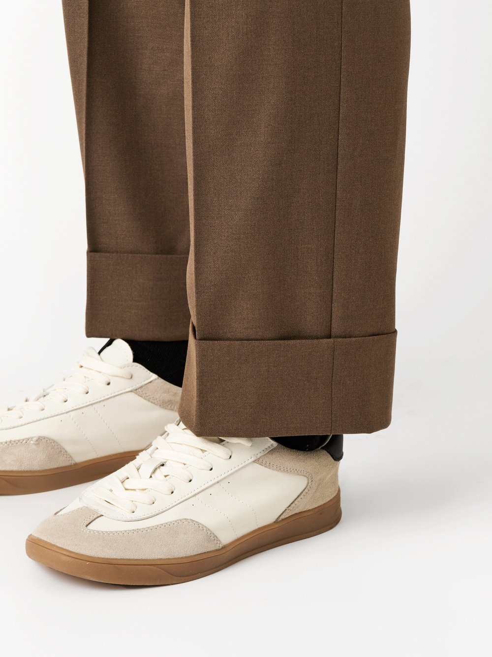 Hose Audrey1_093 brown Detailansicht Hose Audrey1_093 brown Detailansicht