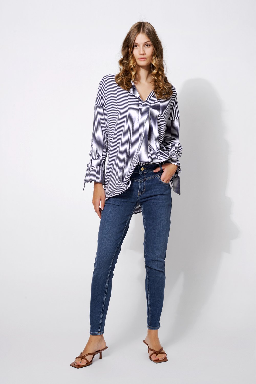 Skinny fit jeans | Style »Antonia_045« blue