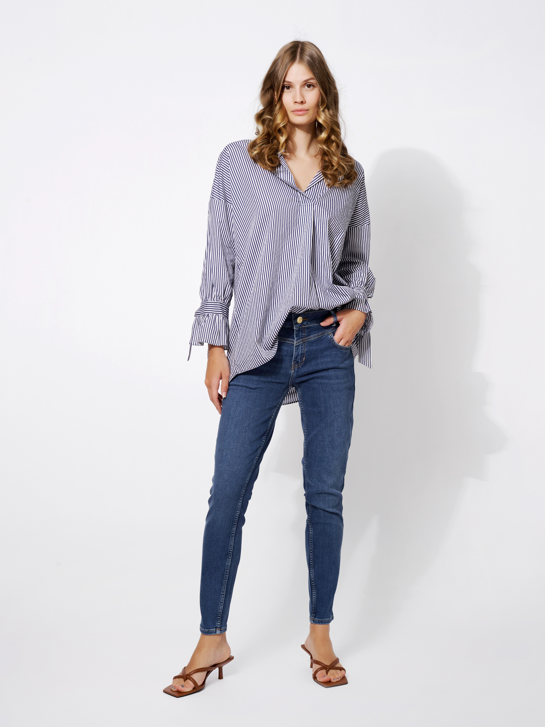 Skinny-Fit Jeans | Style »Antonia_045« mid blue