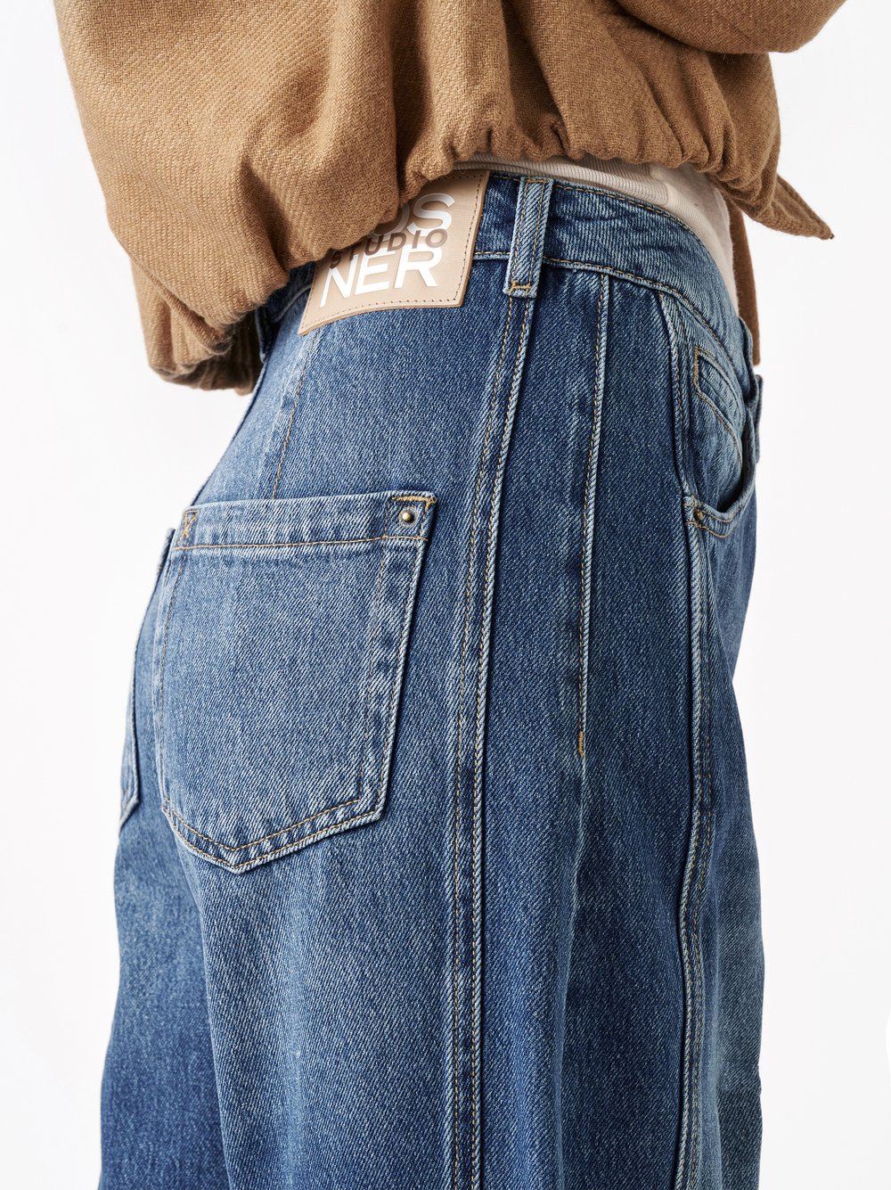 Jeans Mara_391 mid blue Detailansicht