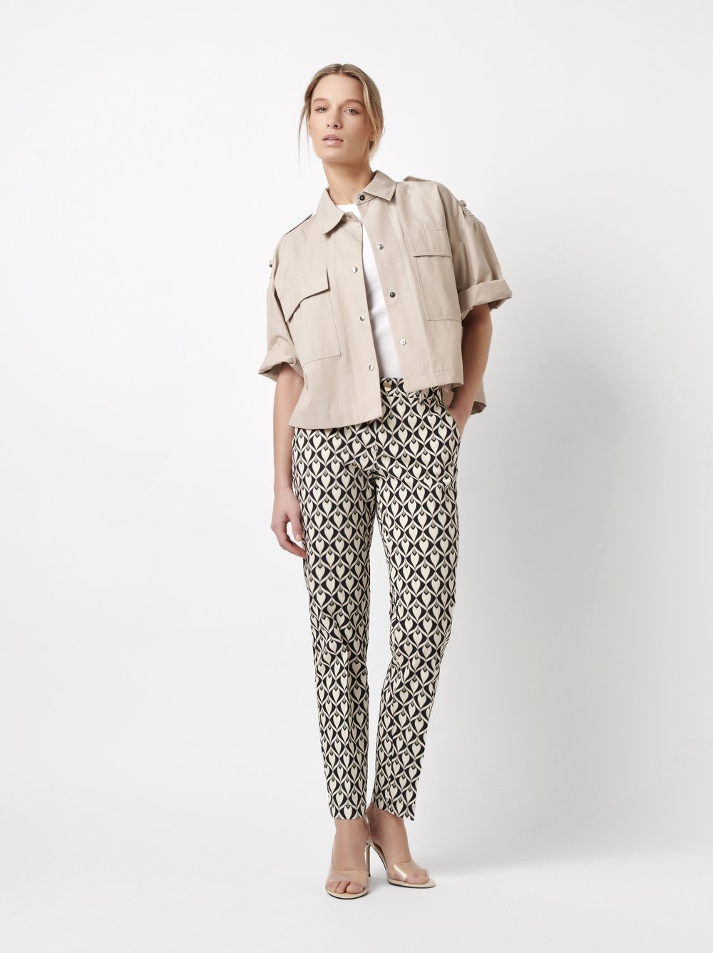 Gemusterte Chino | Style »May_295« multicolour blue