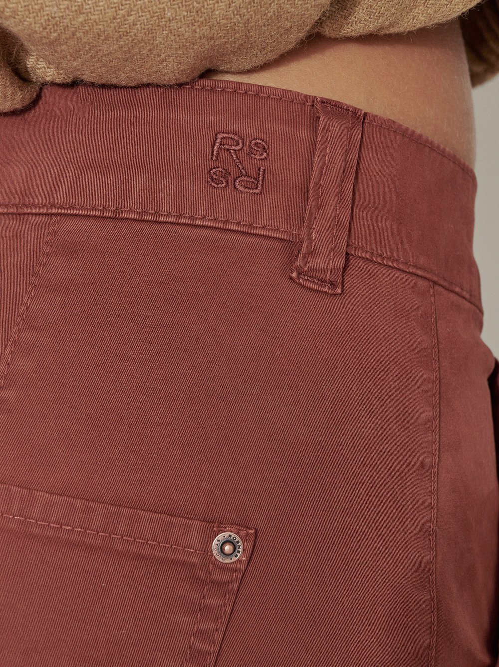 Wide-Leg Worker Trousers | Style »Mara Wide« Rust