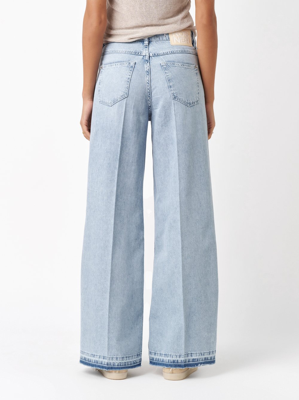 Jeans Audrey1_086 light blue rear view Jeans Audrey1_086 light blue rear view