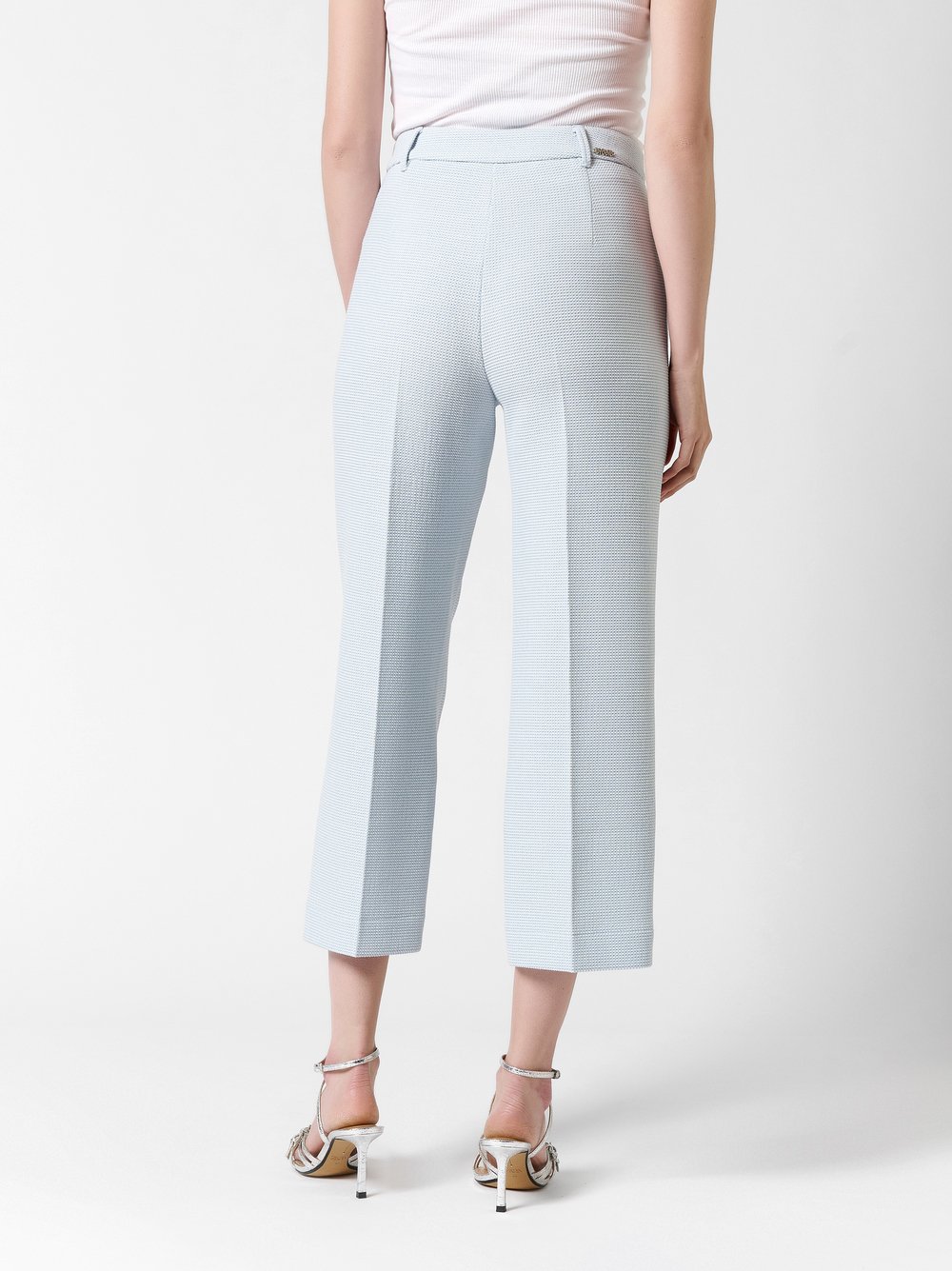 Trousers Mara_355 light blue rear view Trousers Mara_355 light blue rear view