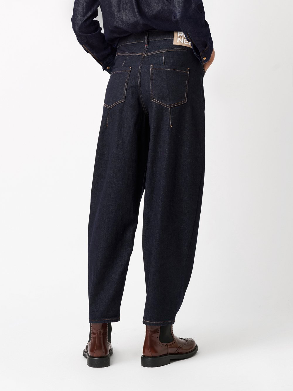Jeans Mara_385 dark blue Rueckansicht
