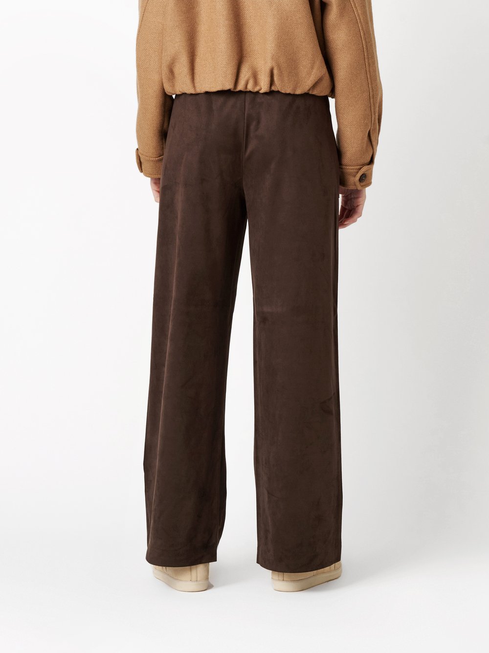 Trousers Mara_369 brown rear view