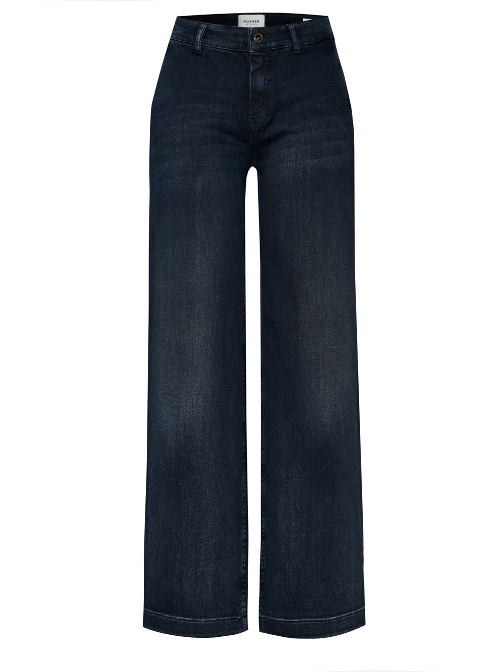Womens jeans Audrey Wide in dark blue, wide-leg jeans, product view