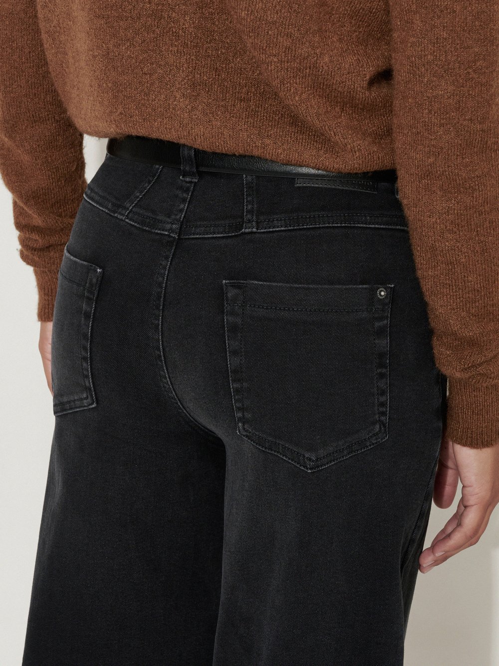 O-Shape Jeans | Style »Mara Tapered« Anthracite