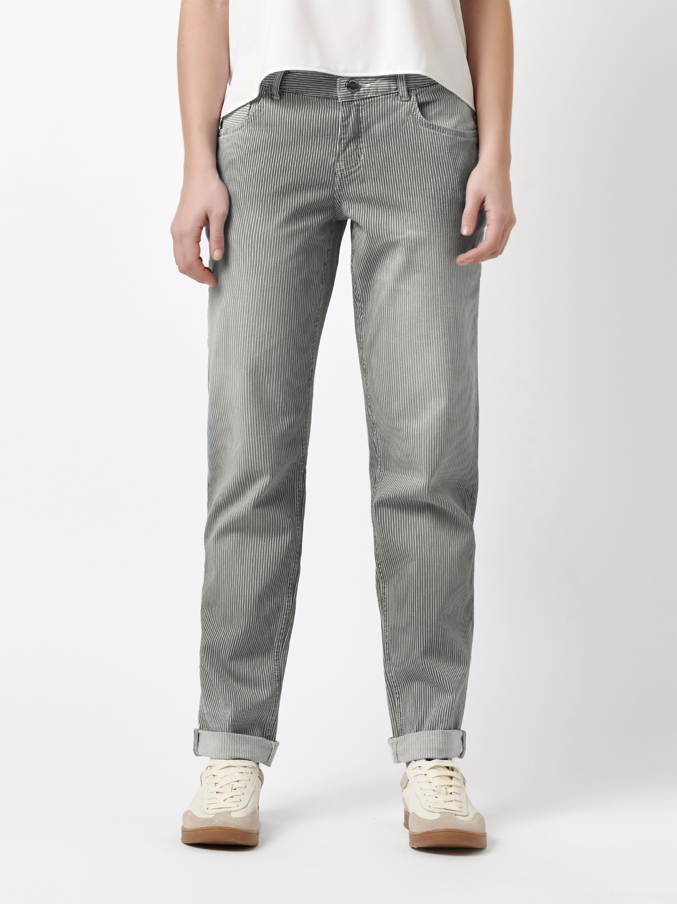 Jeans Masha_097 black/white Vorderansicht Jeans Masha_097 black/white Vorderansicht