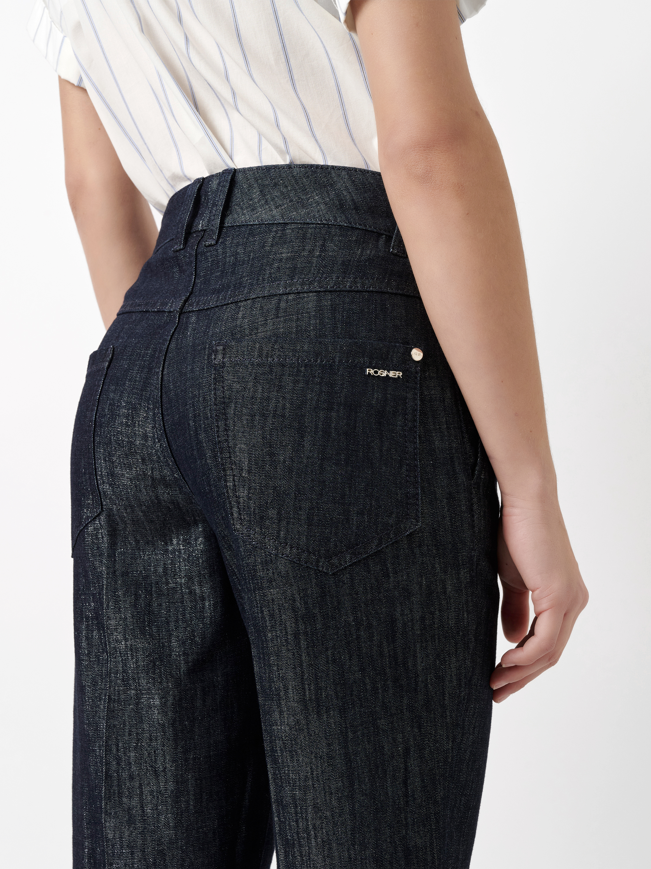 Jeans May_295 dark blue detail view Jeans May_295 dark blue detail view