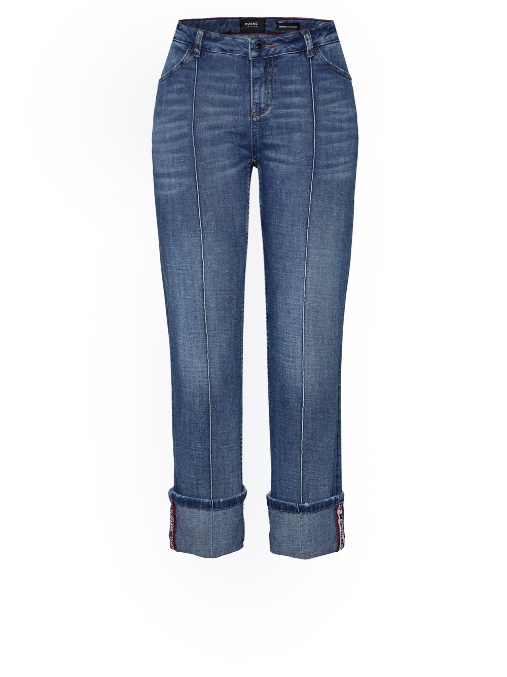 Jeans Masha_152 mid blue hollow Jeans Masha_152 mid blue hollow