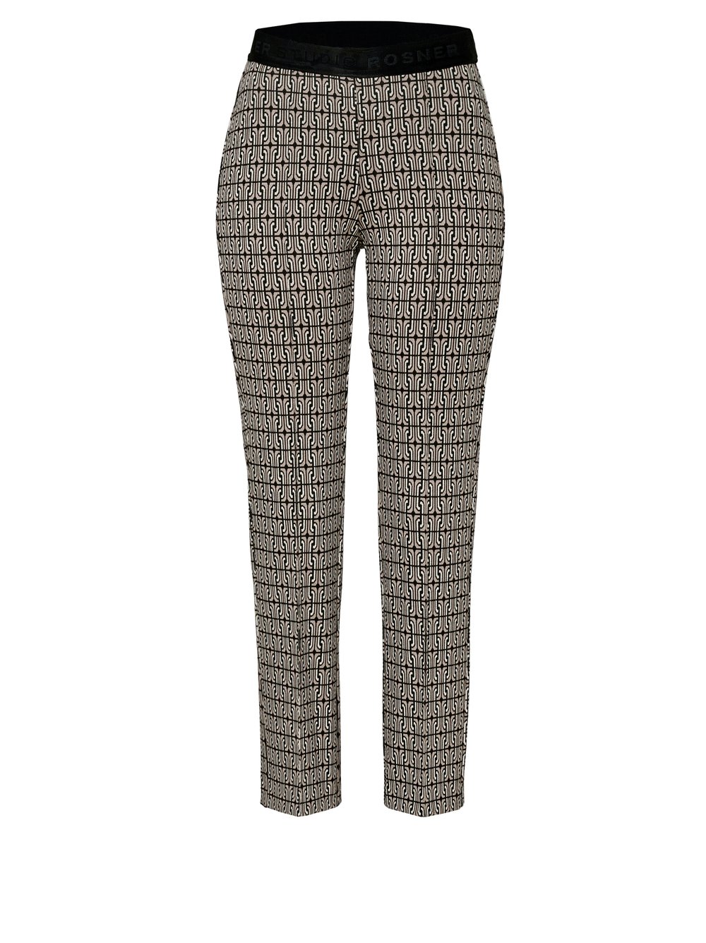 Hose Alisa_296 black/brown Freisteller
