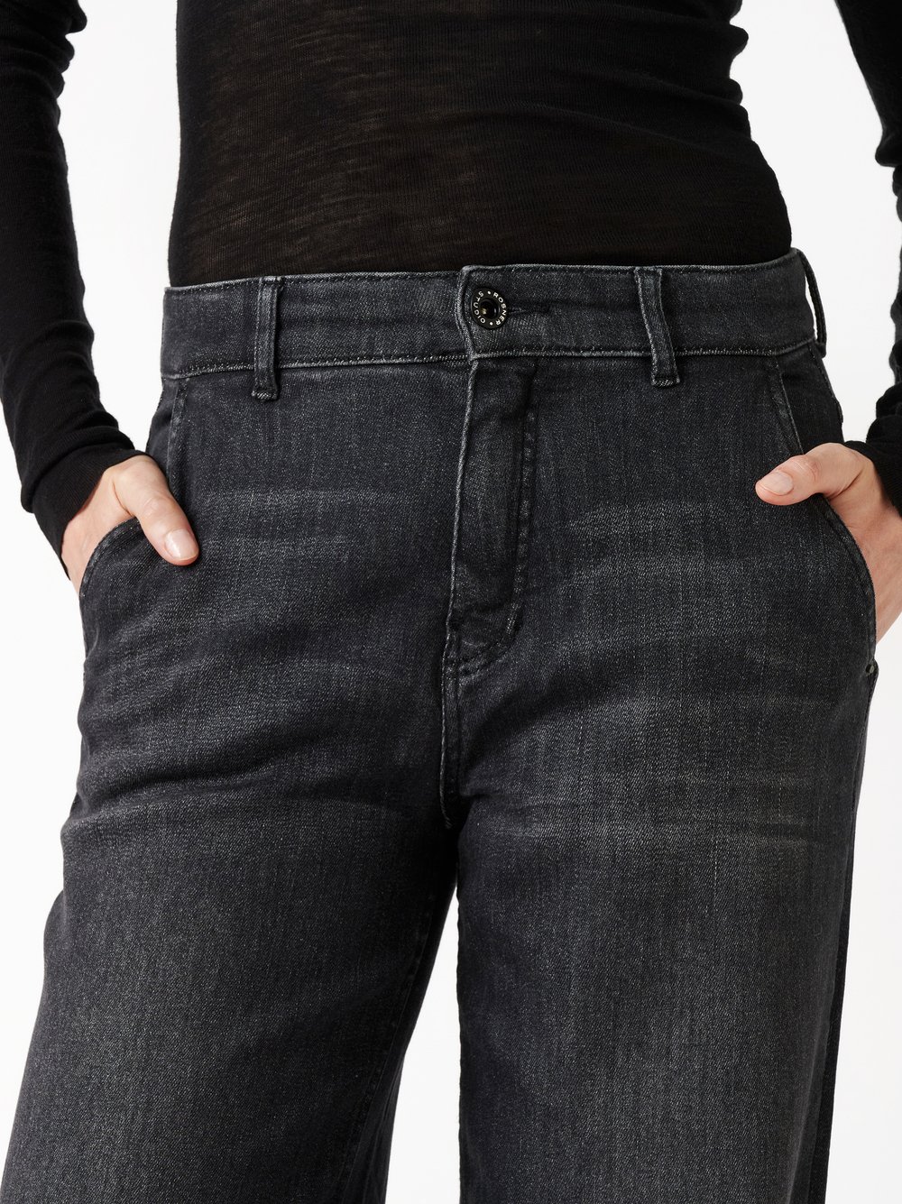 Jeans Audrey1_094 dark grey detail view Jeans Audrey1_094 dark grey detail view