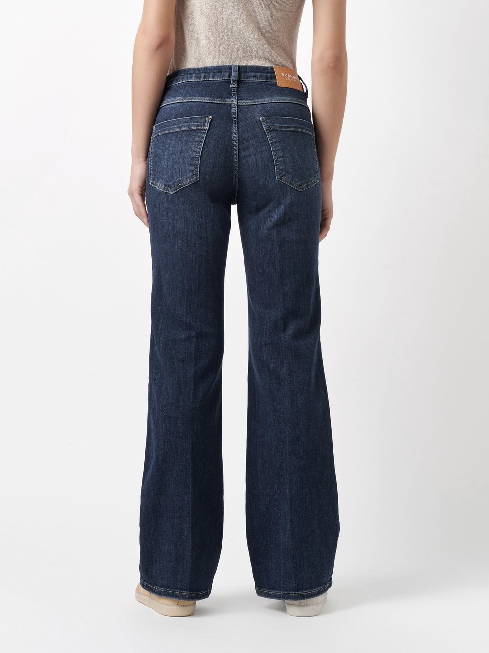 Jeans Antonia_341 dark blue rear view Jeans Antonia_341 dark blue rear view