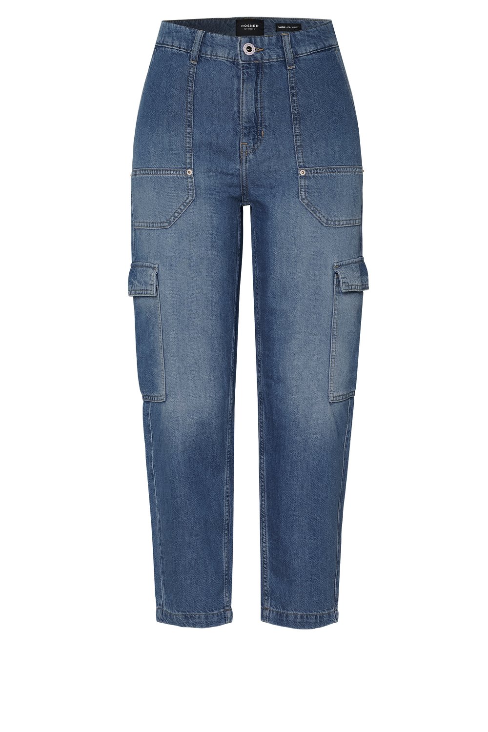 Jeans Mara_083 mid blue hollow Jeans Mara_083 mid blue hollow