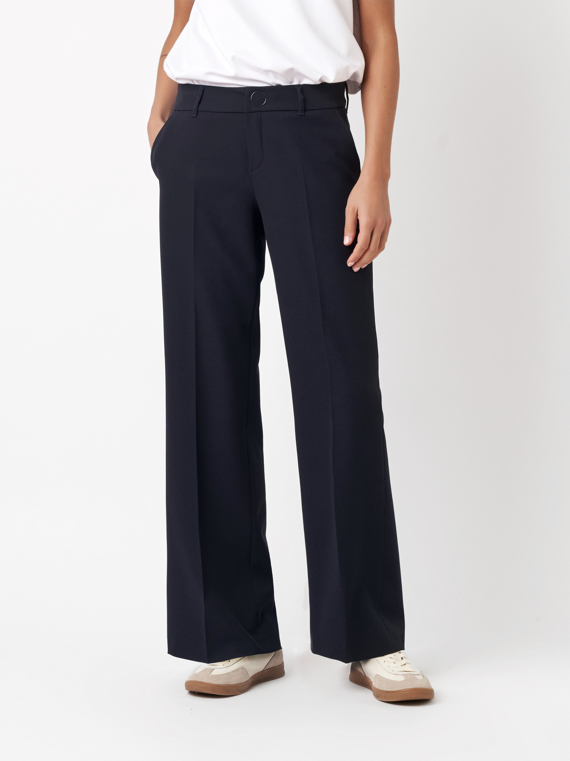 Hose May_305 navy Vorderansicht Hose May_305 navy Vorderansicht