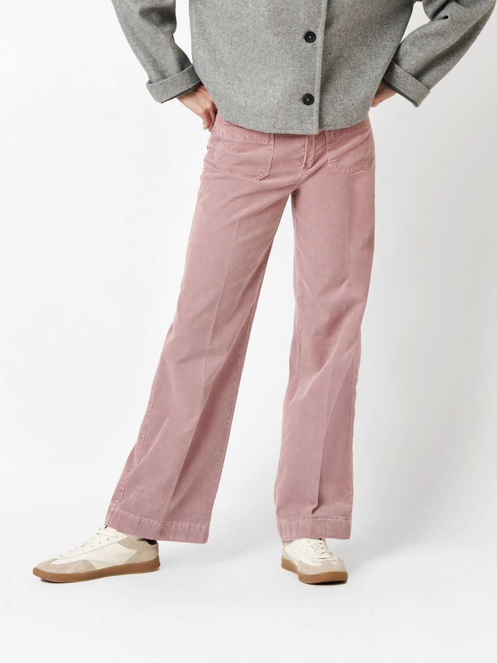 Trousers Audrey1_085 rose front view