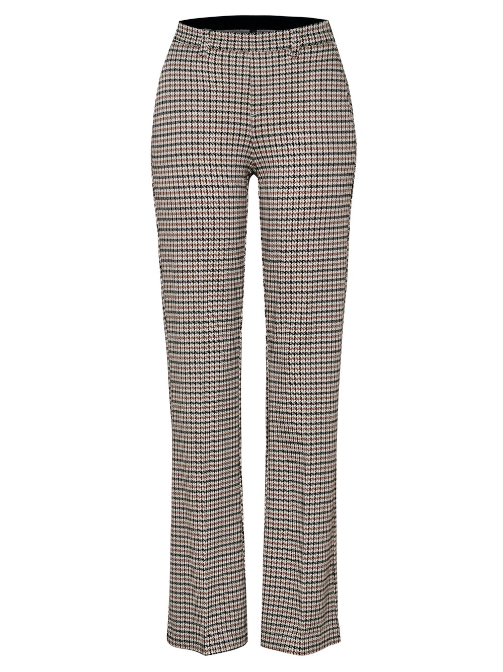 Trousers Alisa_337 brown/black hollow Trousers Alisa_337 brown/black hollow