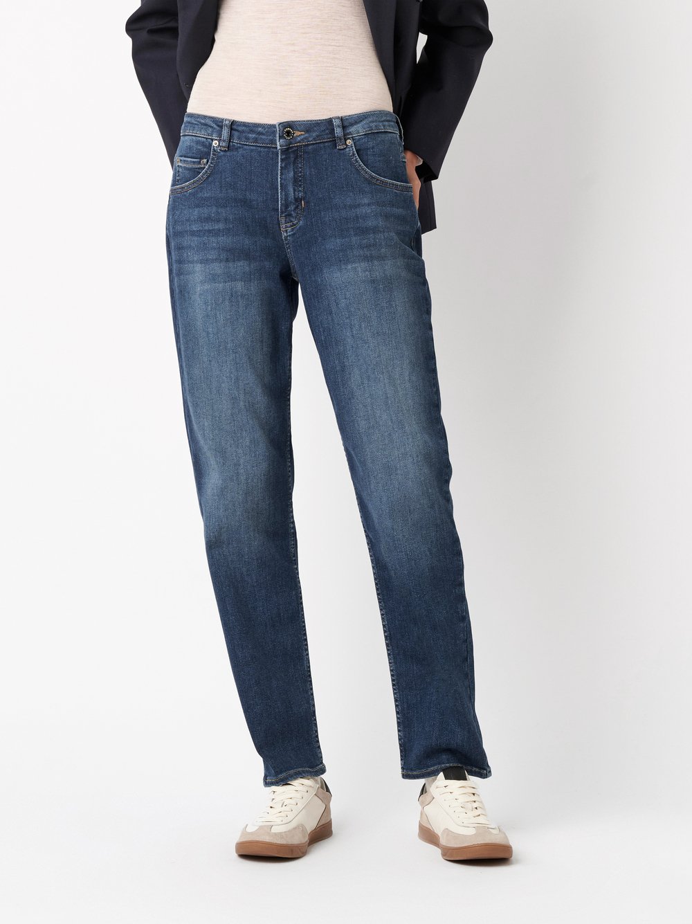 Jeans Masha_155 mid blue Vorderansicht