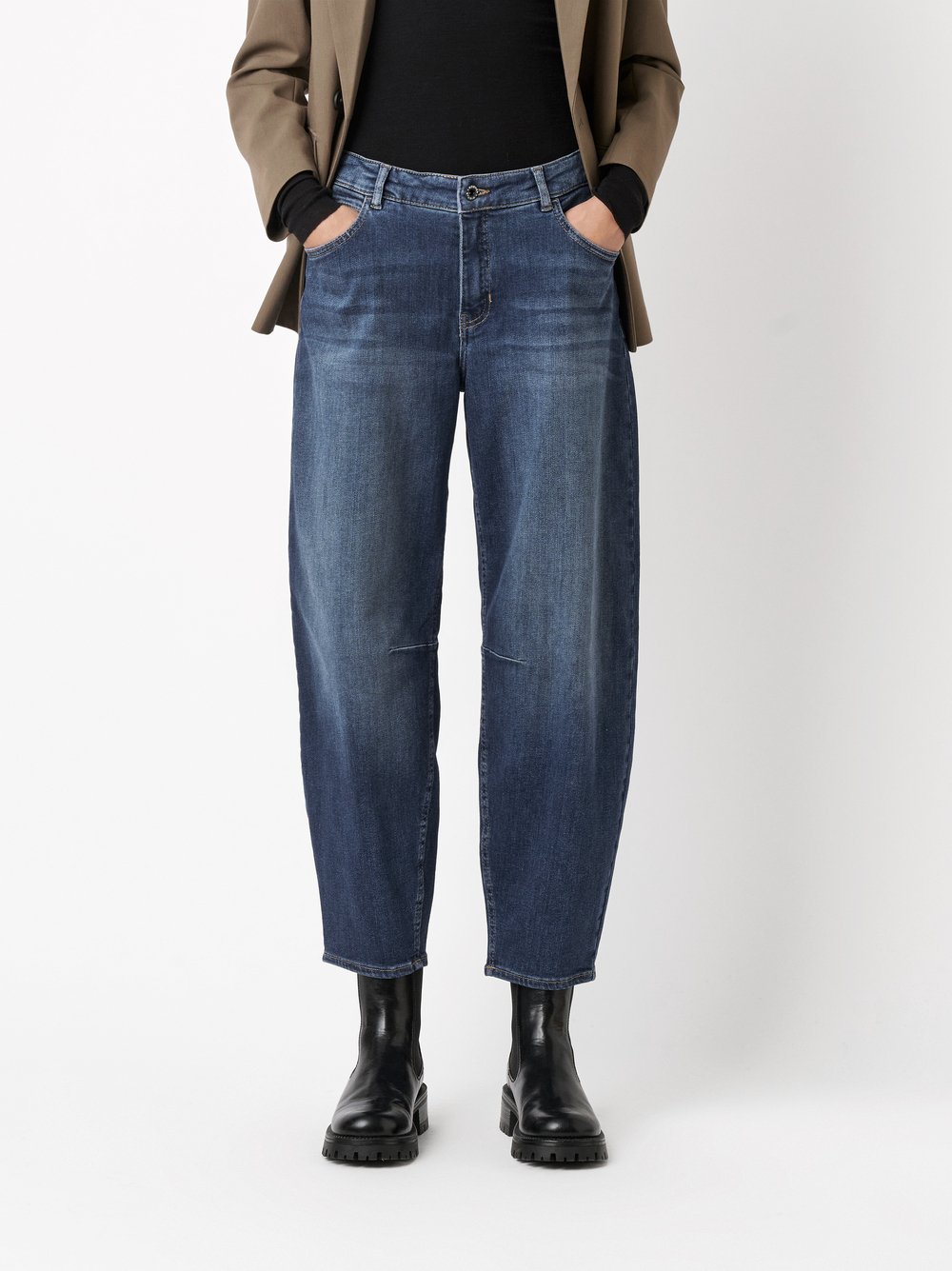 Jeans Mara_375 mid blue Vorderansicht