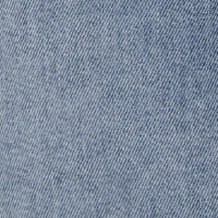 Color swatch of jeans in bleached blue