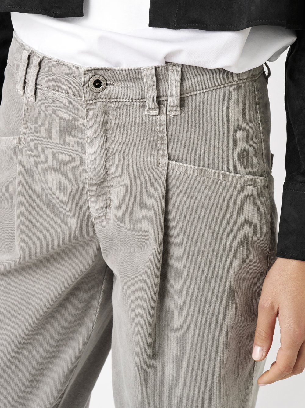 Hose Mara_089 grey Detailansicht Hose Mara_089 grey Detailansicht